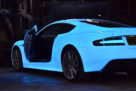 Blue Car Wrap